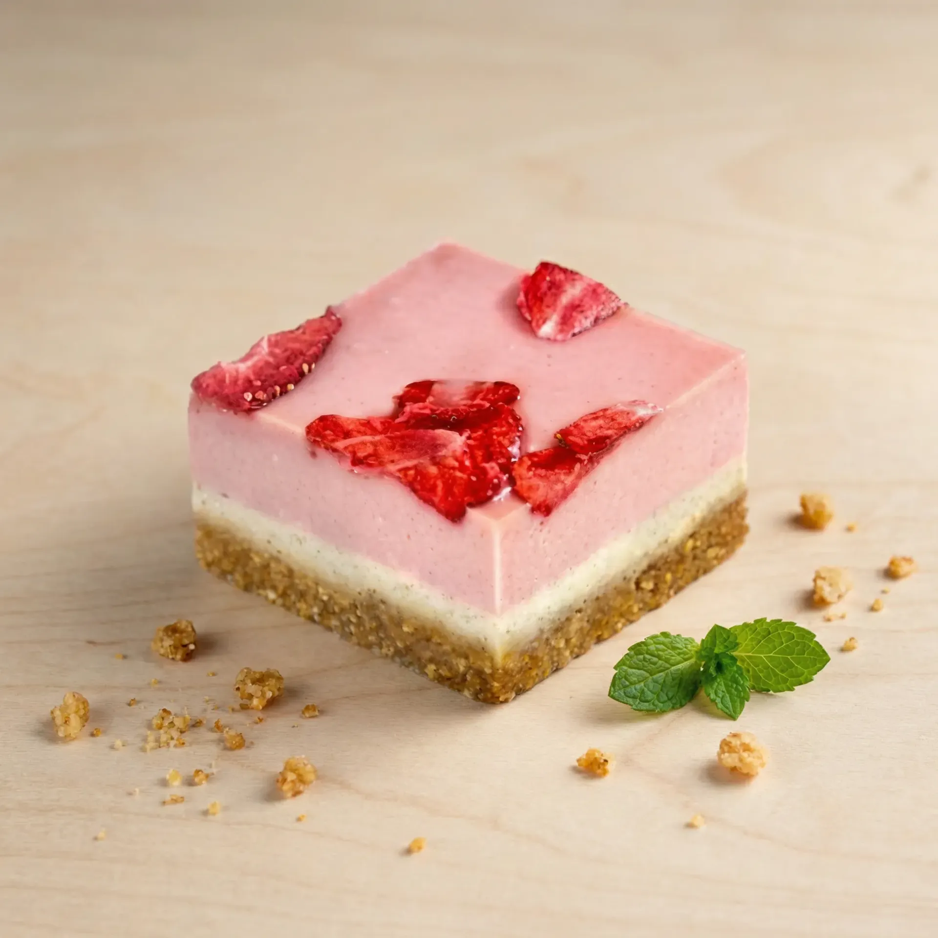 Vegan Carré Aardbei & Vanille