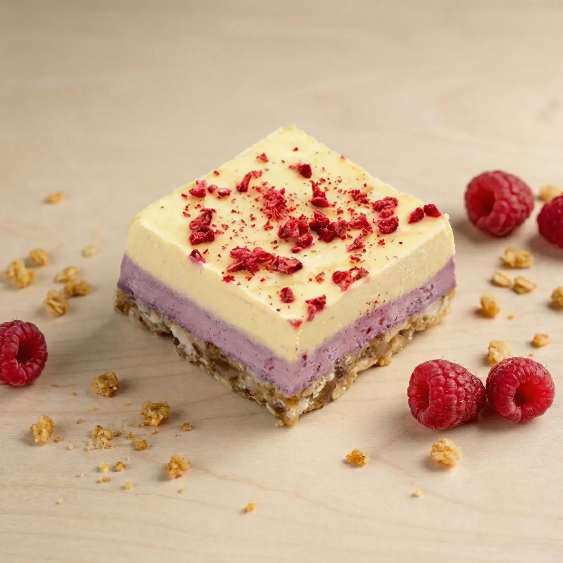 Vegan Carré Passievrucht & Framboos