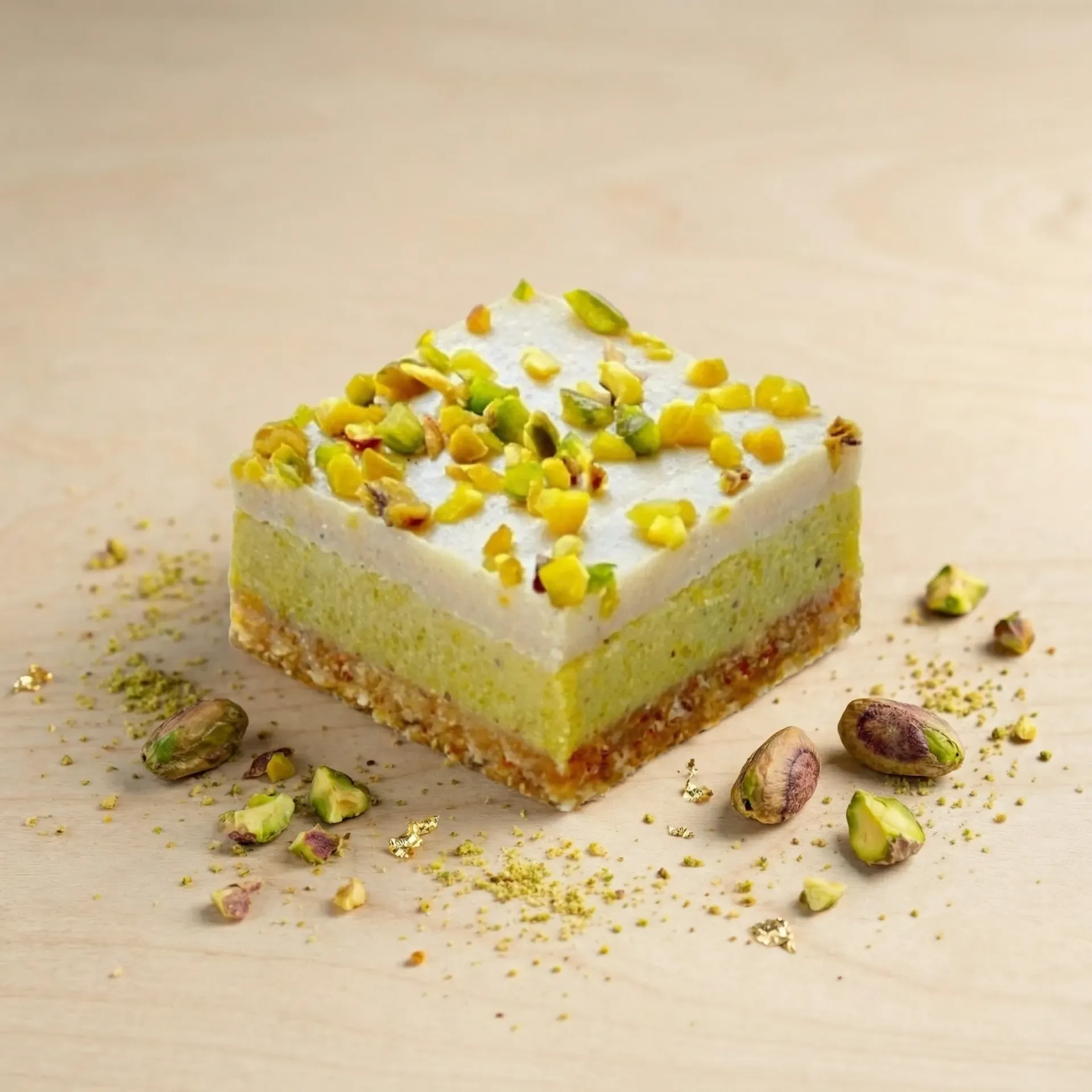 Vegan Carré Pistache & Vanille